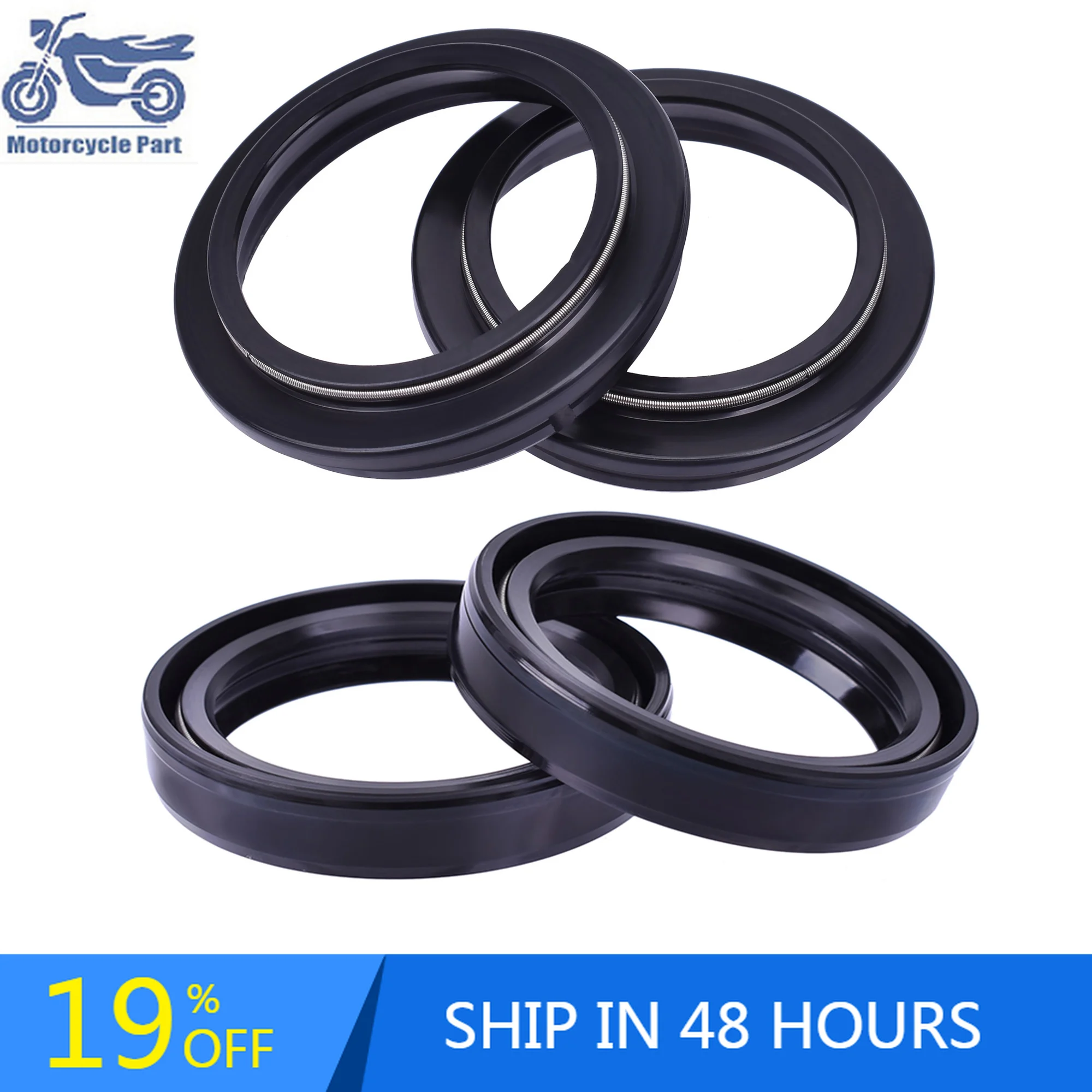 Motorcycle Front Fork Dust Seal and Oil Seal for Triumph 750 Trident Ohlins Forks 42mm 955 Sprint ST Ohlin Forks