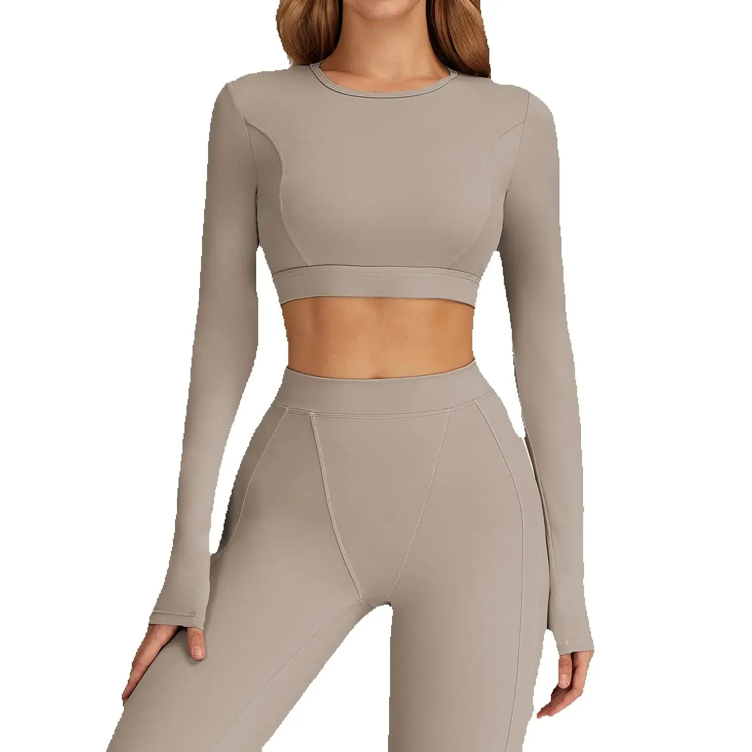 

Женские рубашки для йоги, одежда с длинными рукавами для фитнеса, бега, пуш-ап, тренировок в тренажерном зале, сухой крой, высокоэластичный дышащий спортивный топ