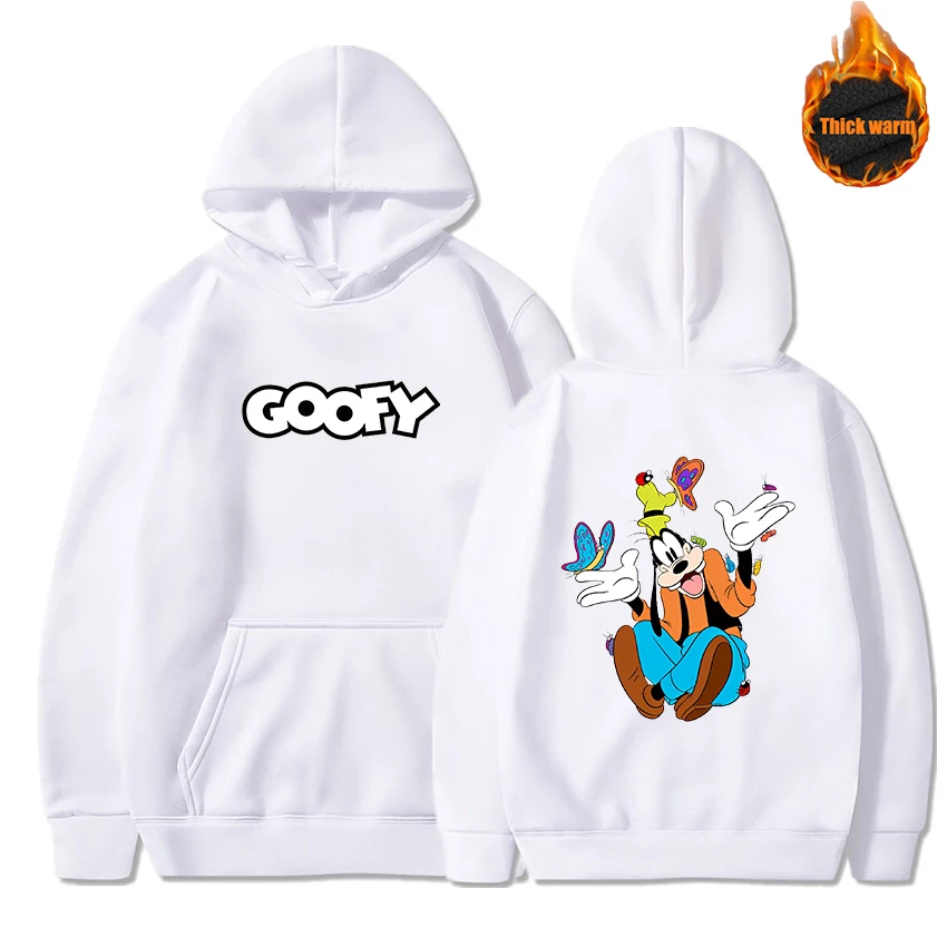 Disney A Goofy Movie Hoodies Men Women Hooded Pullover Sweatershirt Boys Girls Student Hip Hop Hoddie Sweatshirts