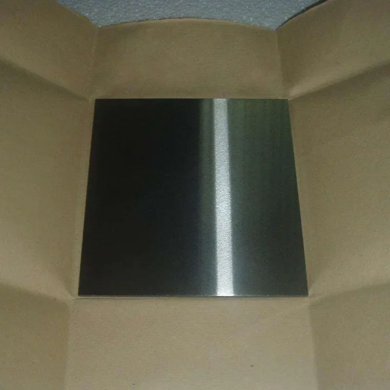 Hard alloy plate Pure Tungsten 99.99% Tungsten plate 4.0×100×100 5.0×100×100mm for Scientific Experiments