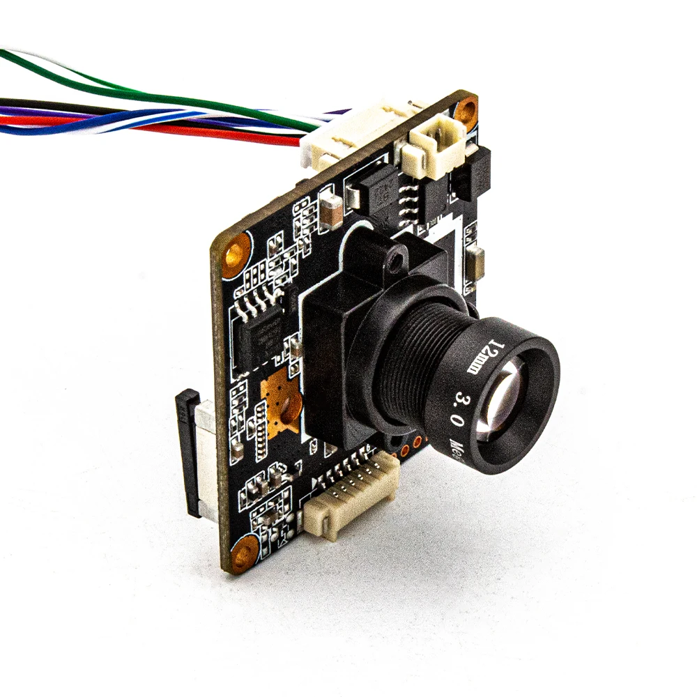 WGWK 3MP 25FPS Network Camera Board POE48V Mini Webcam Onvif 12mm 26 Degree M12 Mount Lens Safety HD IP Security Camera Module