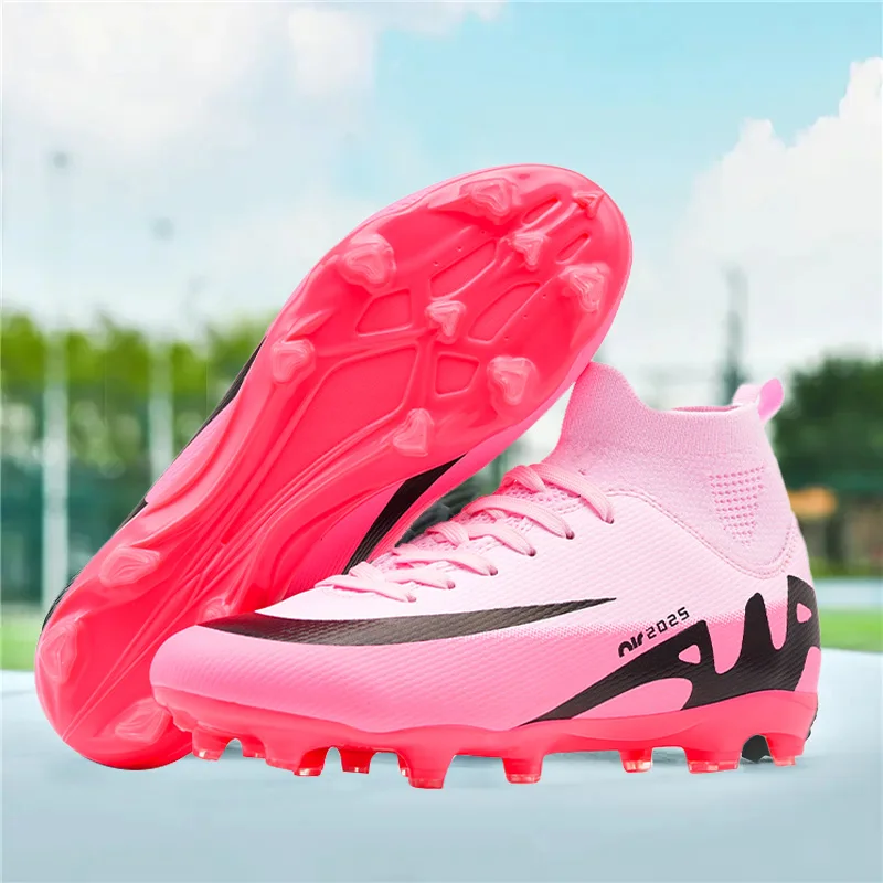 Professional Original Society Football Boot Outdoor Sports TF/FG Fast Soccer Tennis 2025 New Teen Turf Football Sneakers for Men