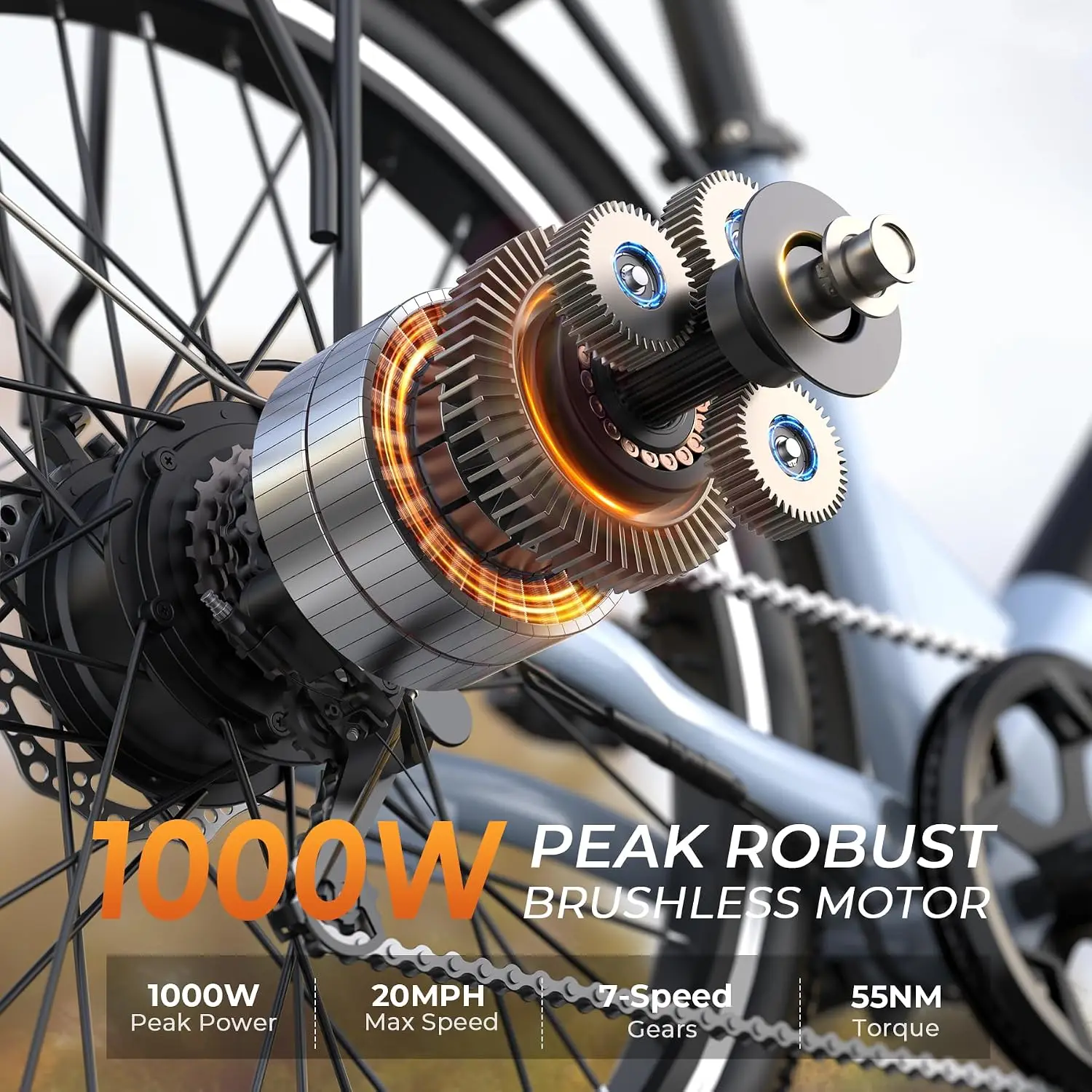 Step-Thru EBike 26