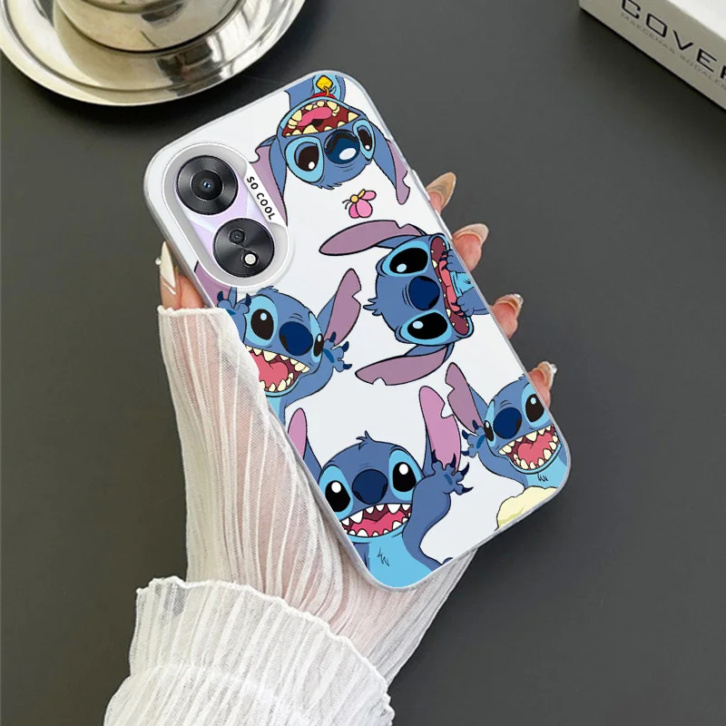 Disney Stitch is handsome and cute For OPPO Realme 5 8 10 11 i Pro C 2 15 20 21 31 33 35 53 55 9i Colorful Phone Case Soft Cover