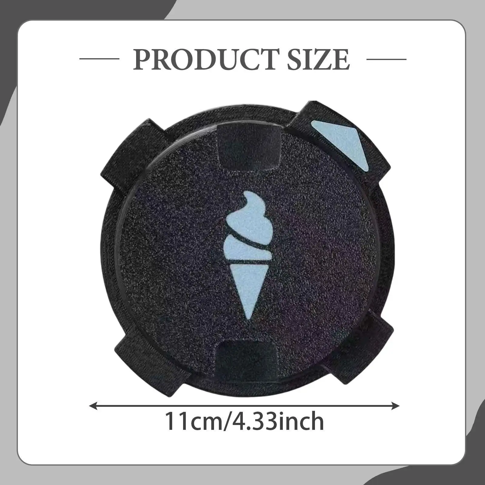 أجزاء غطاء الختم لصانع الآيس كريم، غطاء حماية سهل التركيب، حماية من الغبار لـ NC701 للمنزل والمقهى والمطبخ والمطعم