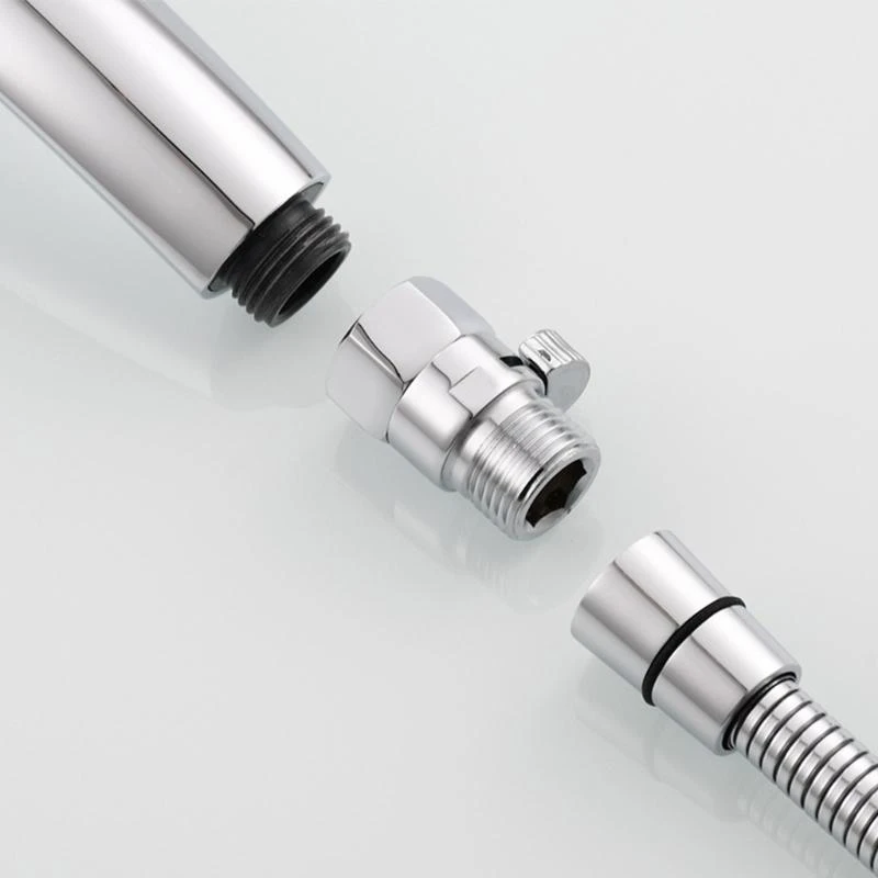  G1/2 Shower Head Shut Off Valves Versatile Water Flows Control Valves Adjustable Valves Brass for Shower Handheld Shower