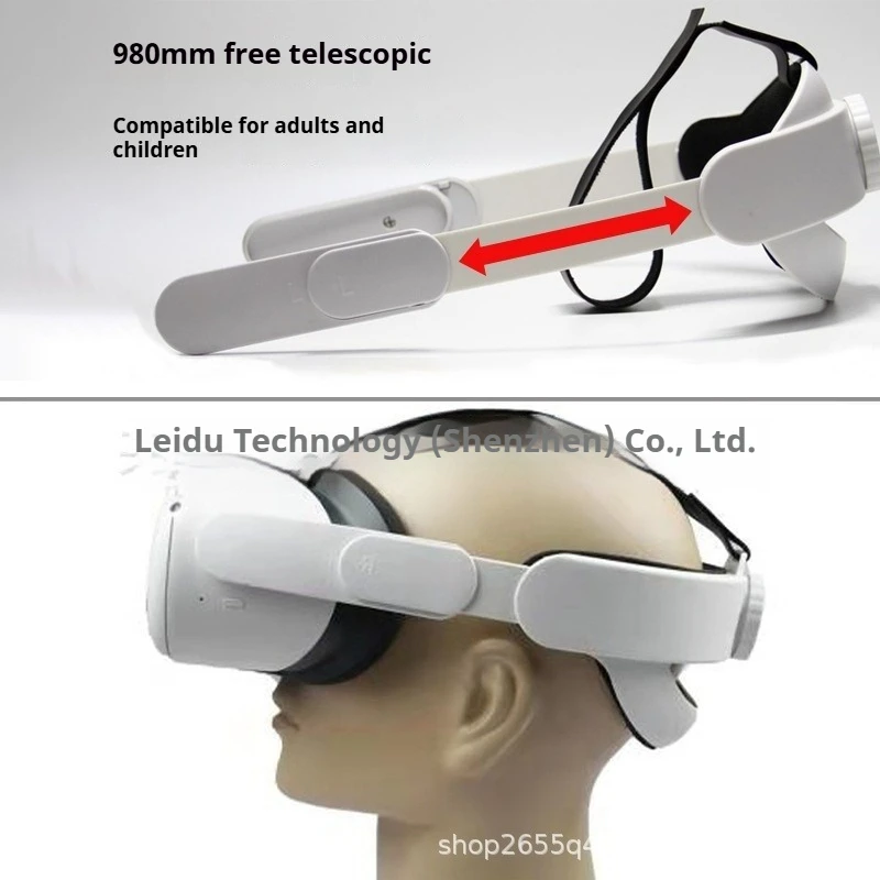 For Oculus Quest 2 VR Head Strap Adjustable Elite Style Replacement Comfort Headband VR Accessories