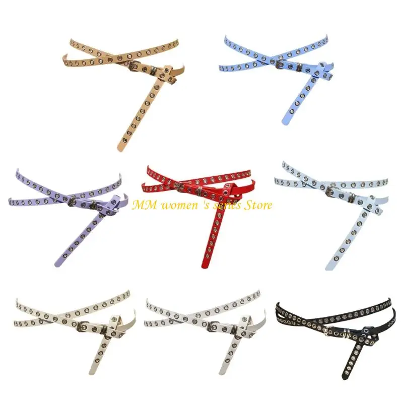 

Q39C Ремень из искусственной кожи с двойным обручем Twistlock Эффективный современный поясной ремень