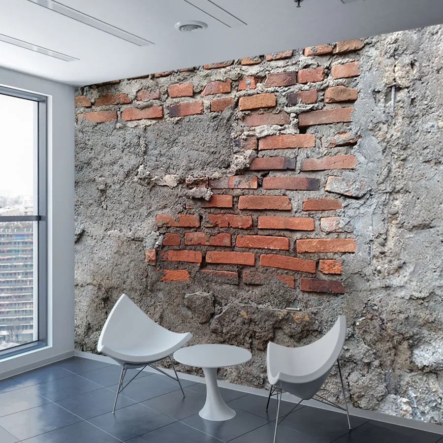 Photo Wallpapers for Living Room Bedroom Self Adhesive Contact Wall Art Papers Home Decor Panel Concrete Walls Renovation Mural
