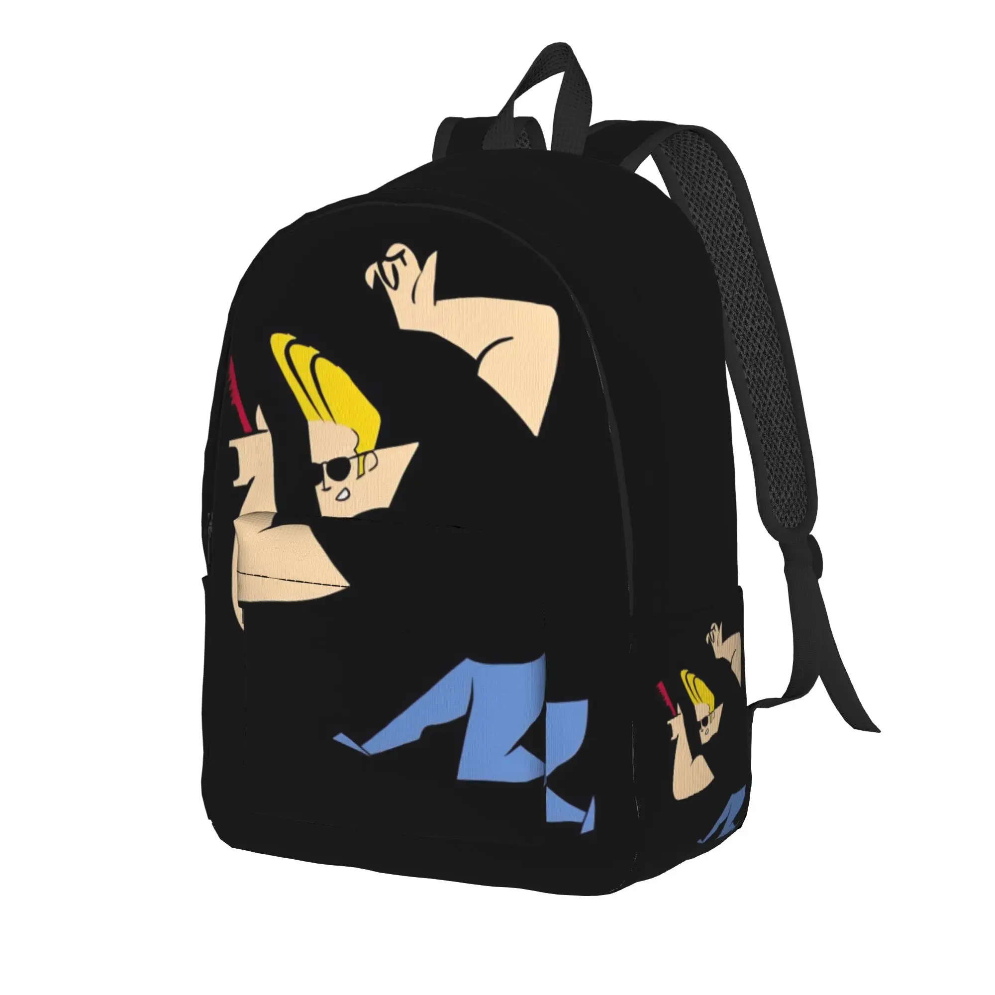 johnnys bravos  Backpack for Men Women Casual High School Work Daypack  Laptop Canvas Bags with Pocket