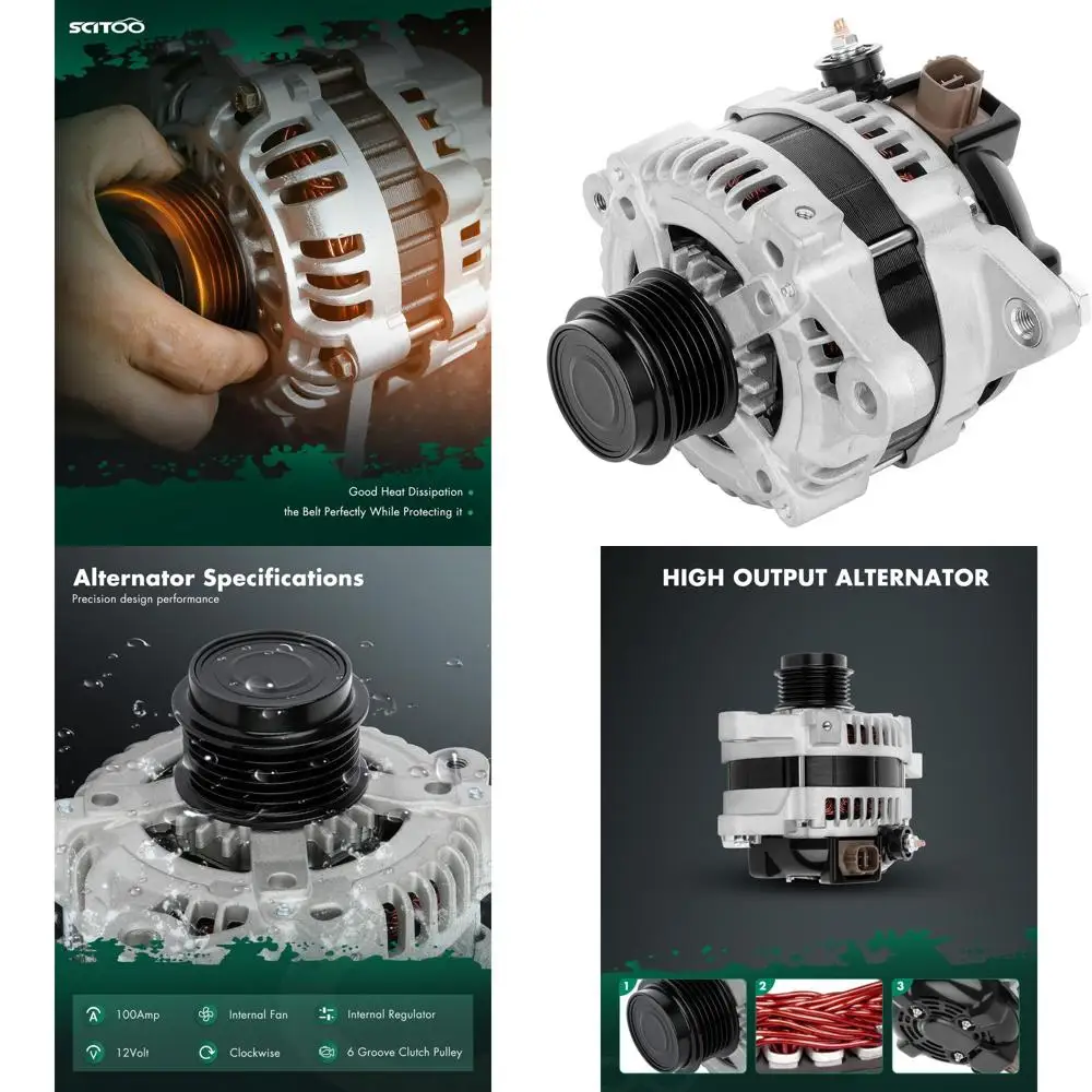 

Генератор переменного тока 1.8L L4 11385N подходит для Toyota Corolla 2009-2013, для Toyota для Matrix 2009 2010, для Pontiac для Vibe 2009 2010 12