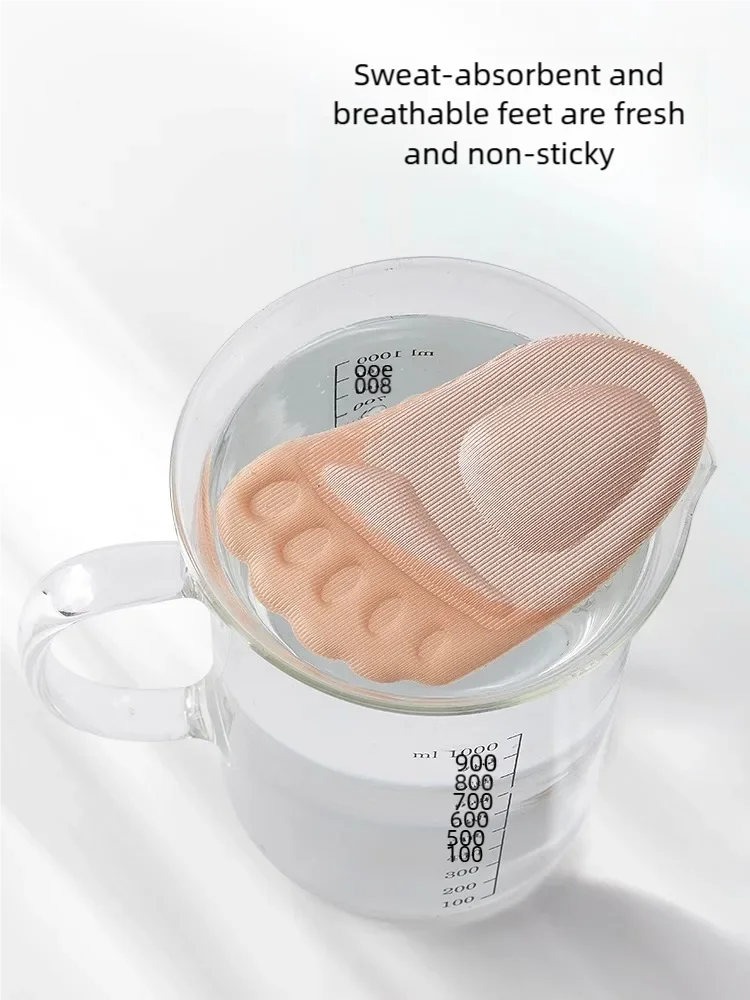 여성용 하이힐 샌들 2쌍 스폰지 릴리프 앞발 압력 패드