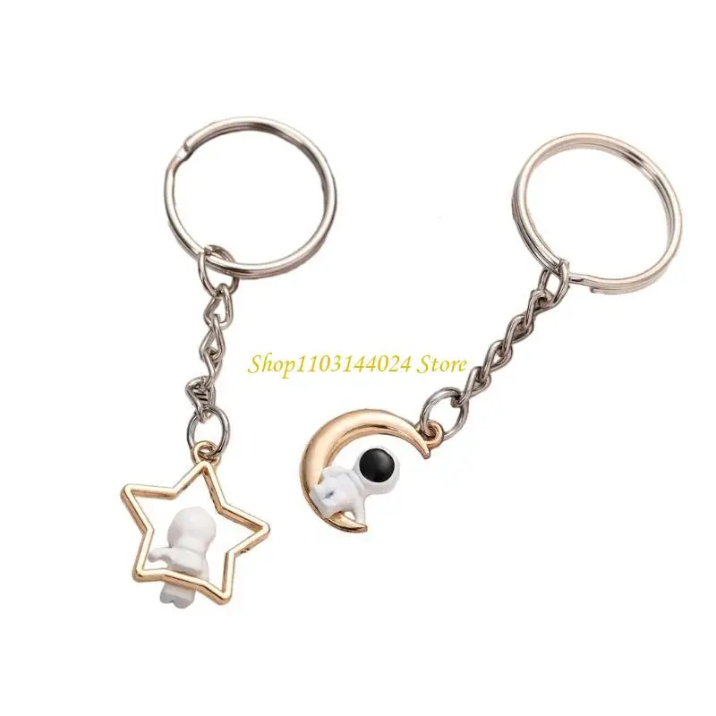 N5KE Star Pendant Keychain Portable Phone Anti-lost Lanyard Hangings Jewelry