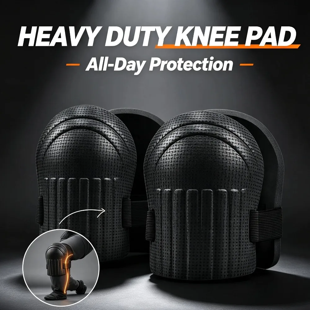 3pairs EVA Foam Knee Pad Protective Working Soft Padding Knee Protection Pad Tile Mud Workers Knee Safety Self Protection Pad