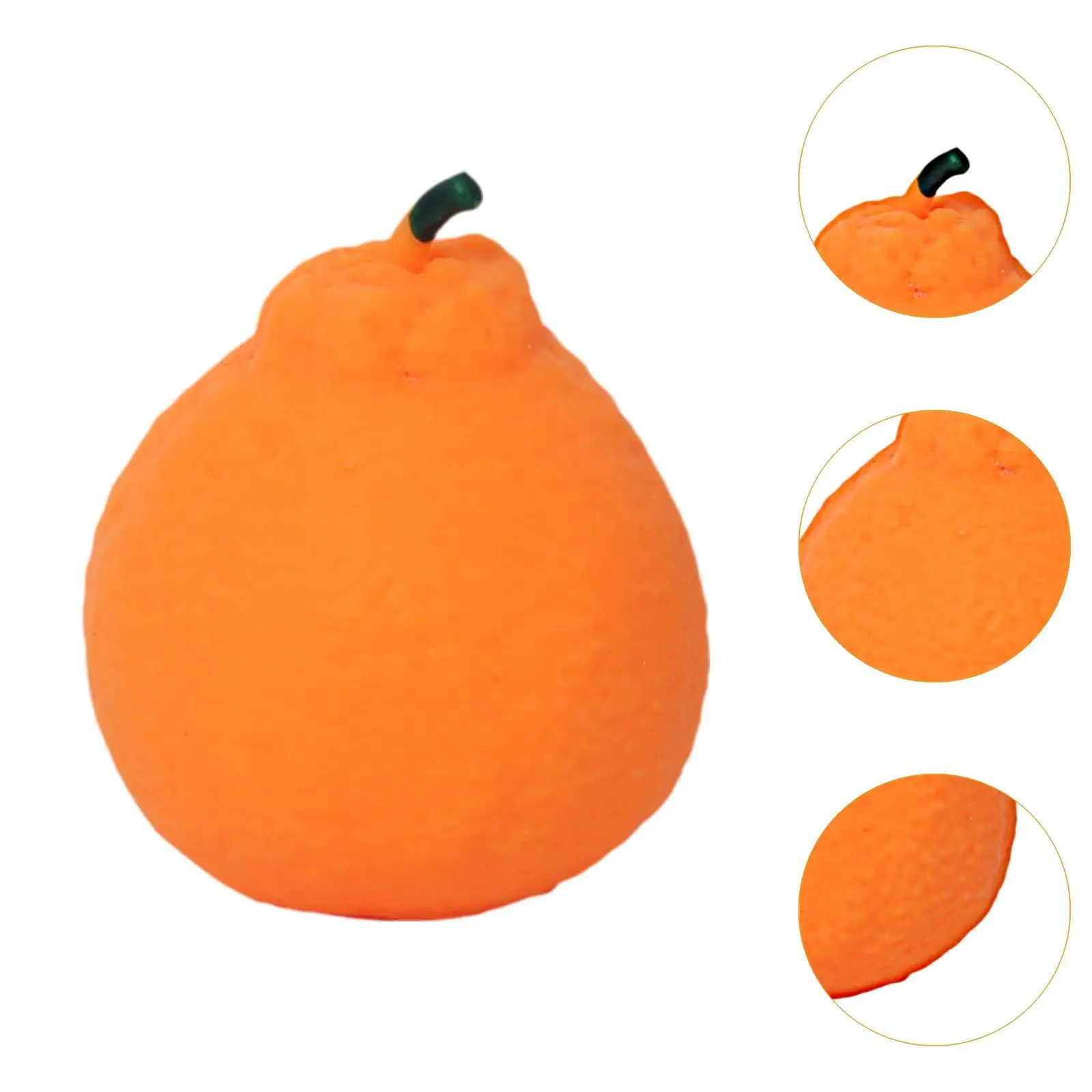 オレンジ ストレスおもちゃ ソフトデコレーション 小道具 パーティーの好意 ノベルティおもちゃ 子供のおもちゃ フルーツスクイーズおもちゃ 感覚玩具 子供用 子供 大人用