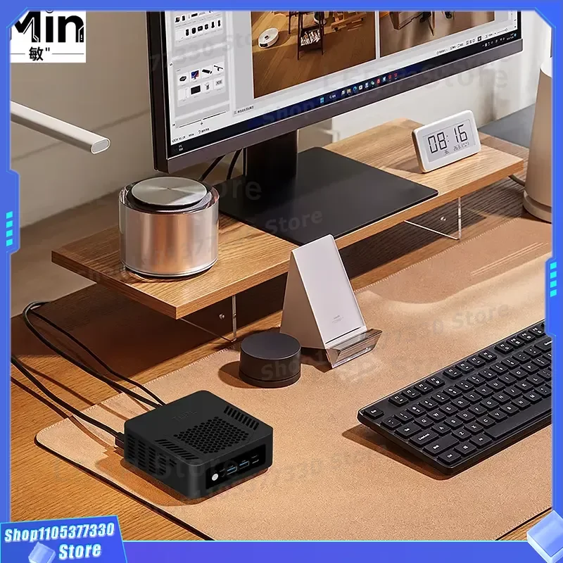 TOPC AMD Ryzen 7 8745HS Mini PC 32GB DDR5 1TB PCIe 4.0 SSD 4K DP LAN Desktop Computer