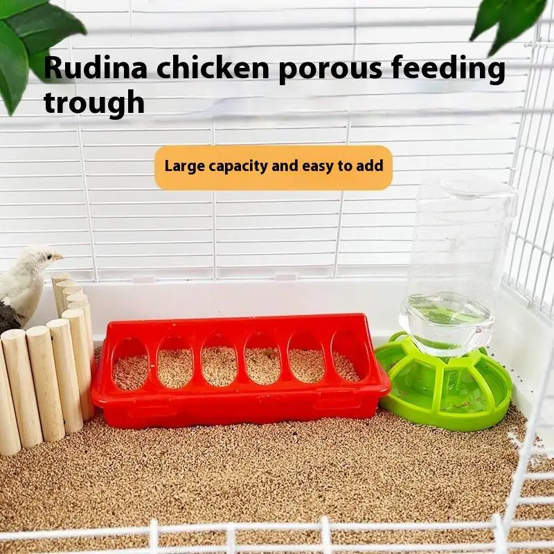 Poultry Thickened Feeder And Drinker Water Food Dispenser Au