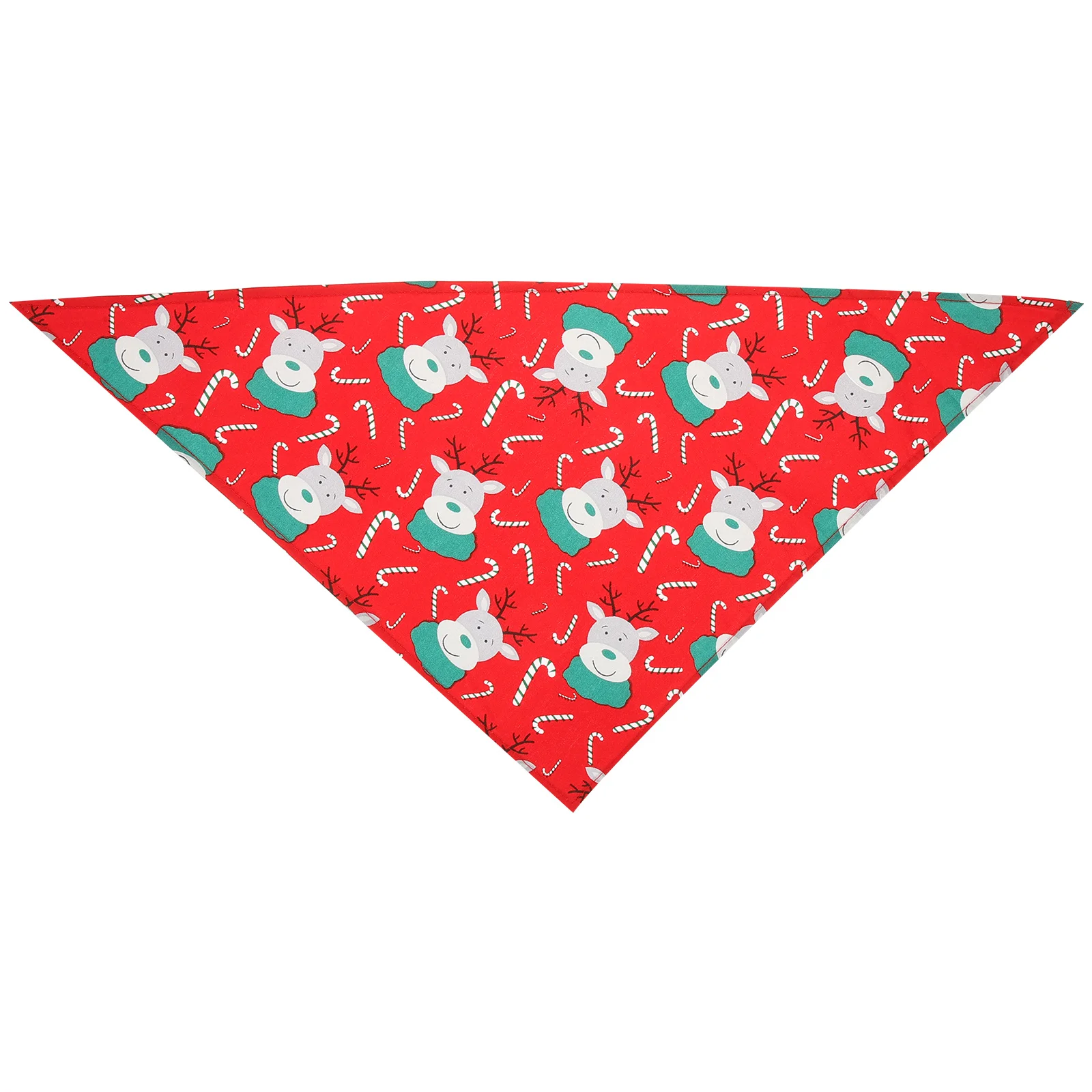 

1 Piece Dog Triangle Bib Christmas Pet Scarves for Puppy Washable Dog Neck Decor Bright Color Adjustable Pet Bandana Outdoor Use