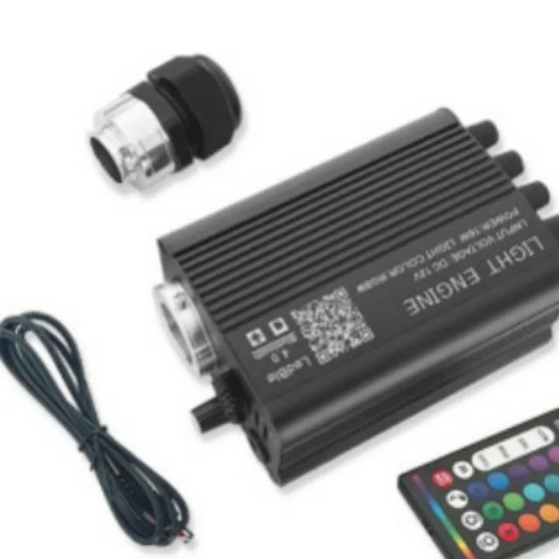 Car flashing meteor star light, car flashing light source machine 16W car fiber optic set