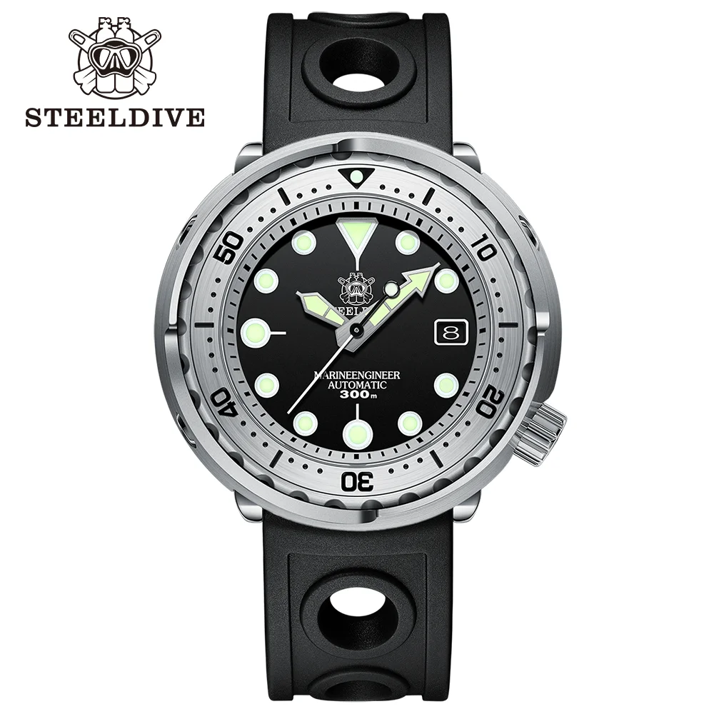 

STEELDIVE Official SD1986 Multi Color Dial Mechanical Watch NH35 Movement Swiss Luminous 30Bar Waterproof Luxury Diving Watch