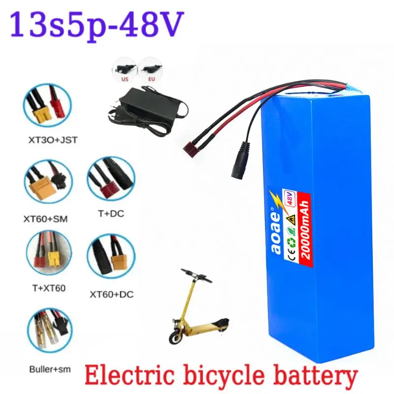 13S5P 18650 48V  Lithium Battery Pack 100Ah Suitable for ele
