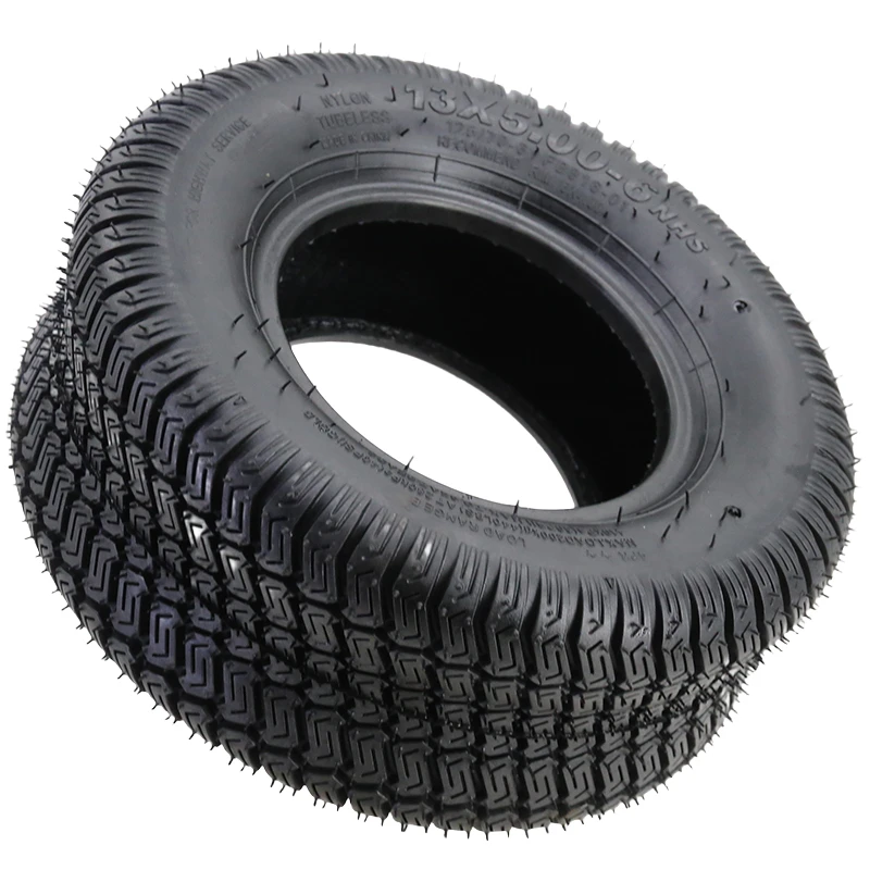 13X5.00-6 Vacuum Tires Tubeless Tyres for ATV Go-kart Mower 13 Inch Vacuum Widening Tyre Lawn Tyre 1/2pcs