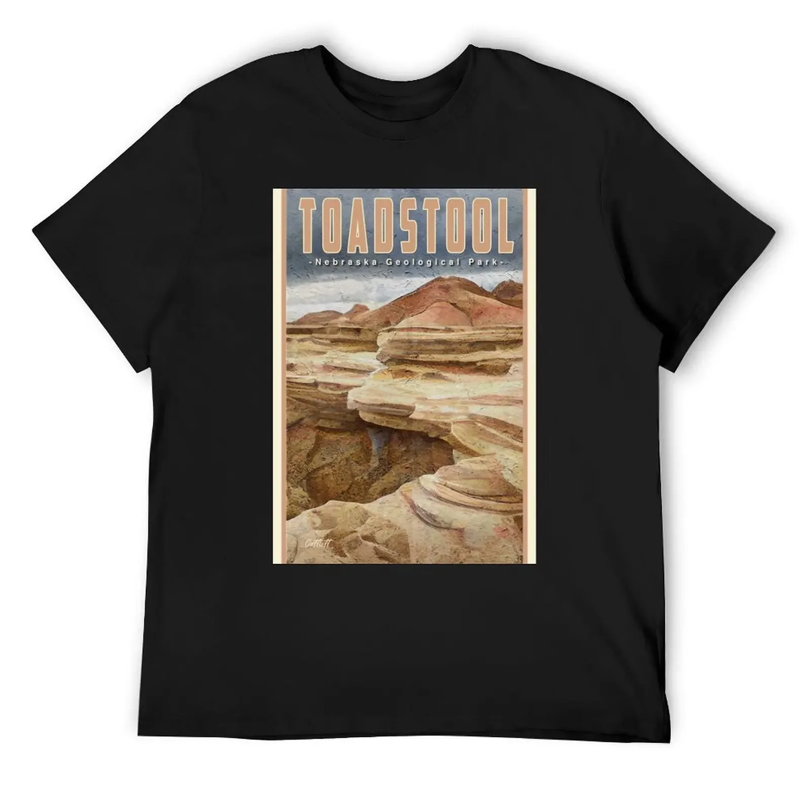 

Nebraska Travel Toadstool Geological Park Nebraska T-Shirt anime tshirt cute tops topping mens t shirt