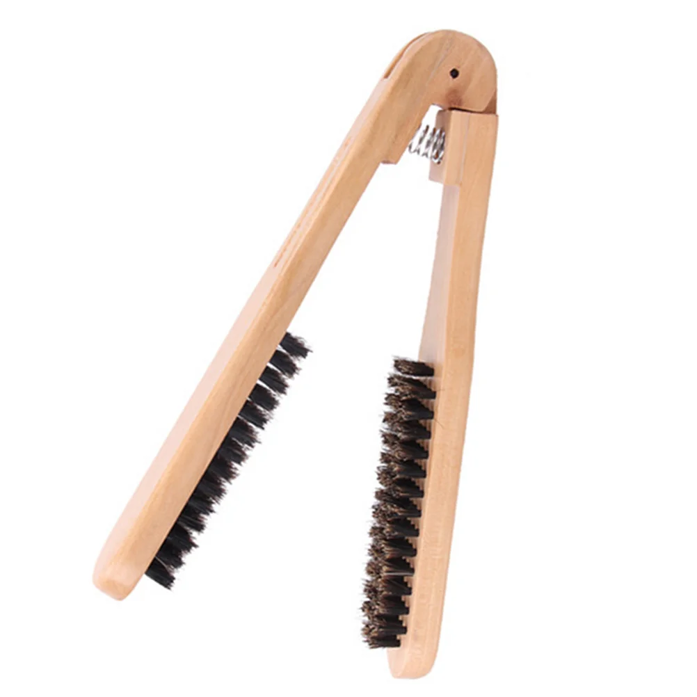 Hair Straightening Brush V-shaped Hair Brush Hair Straightener Hairdressing Tool Brush Comb hair comb