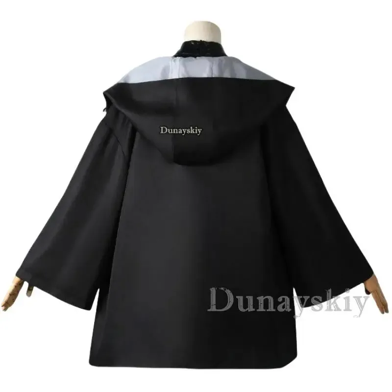 ليلي 123 نازونا ناناكوسا نداء الليل أنيمي تأثيري حلي مصاص دماء معطف أسود عباءة سترة شعر مستعار وردي فاتح جديلة الشعر هالوين