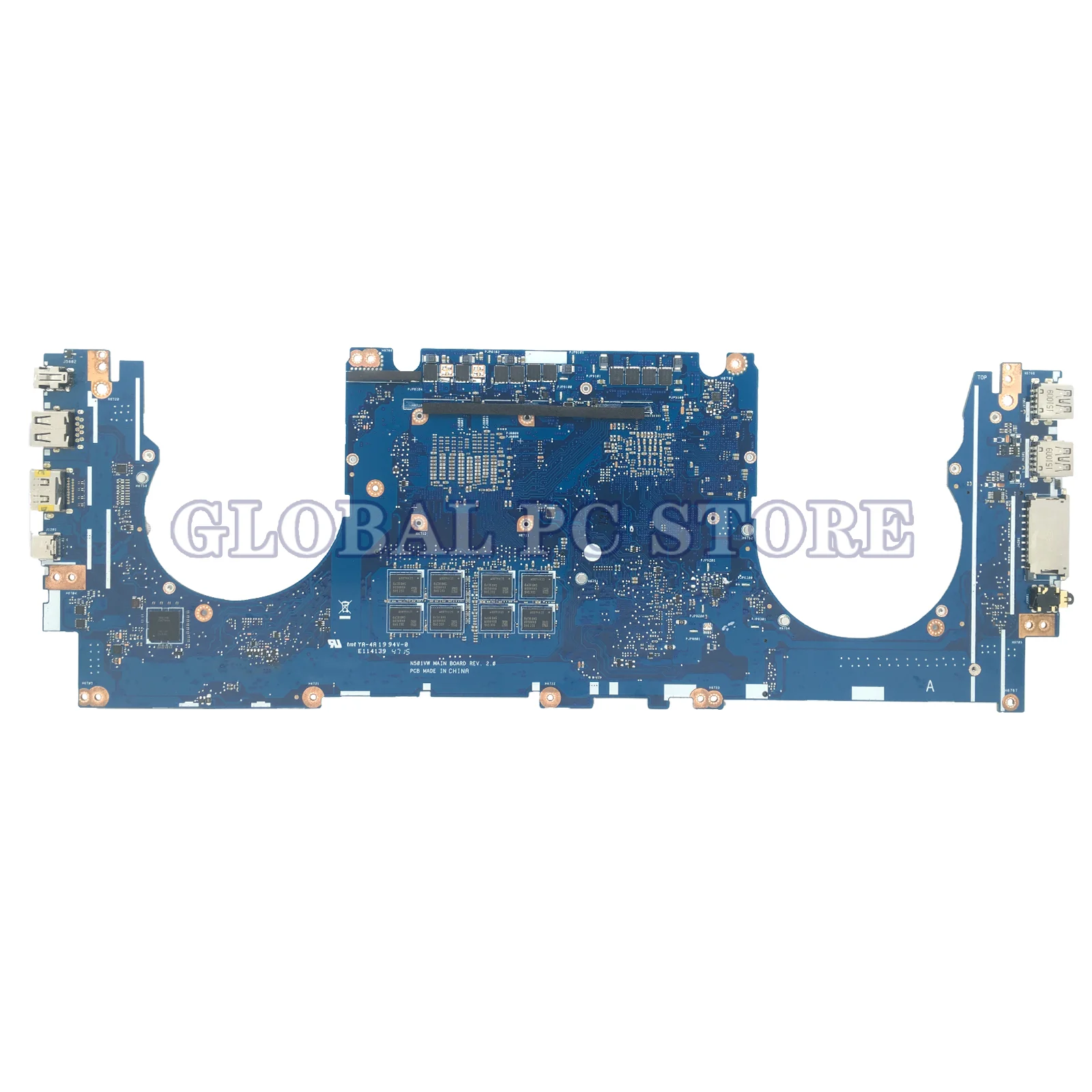 G501V Voor Asus N501VW G501VW G58V UX501V UX501VW Laptop Moederbord N501V Moederbord Testen Ok I7-6700HQ Cpu 8GB-RAM GTX960M-2G/4G