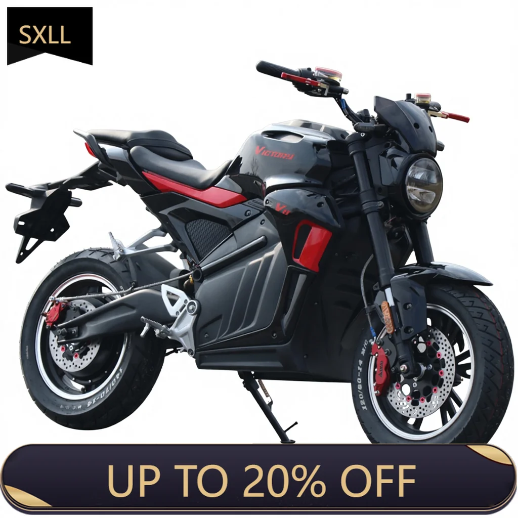 

SXLL V8 New 72V Women's Electric Motorcycle - High Speed Retro Small Sports Car