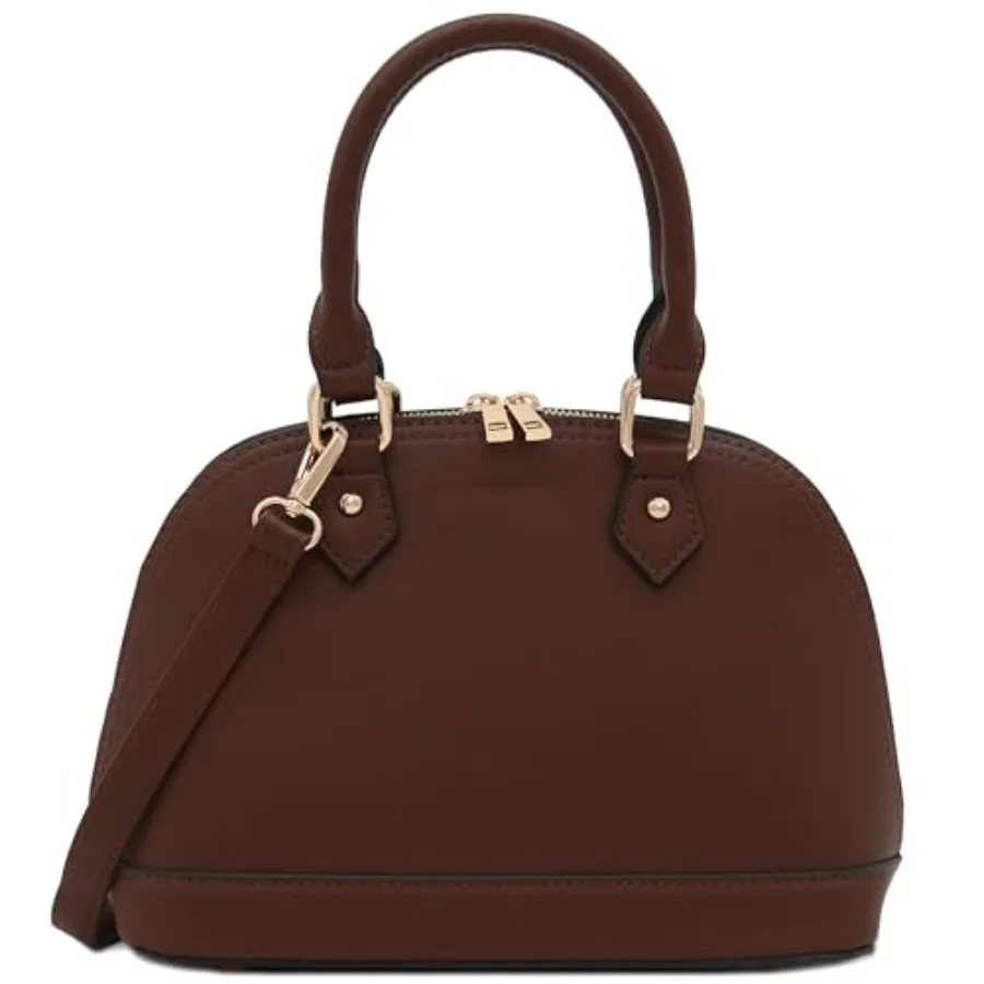 Zip-Around Saffia Classic Dome Satchel