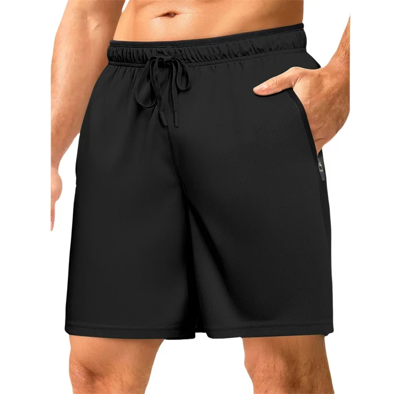 الرجال سستة جيب السراويل الرياضية رياضة السراويل الرجال الصيف تشغيل السراويل الرجال الركض شبكة الرياضة الصيف الشاطئ السراويل الرياضية