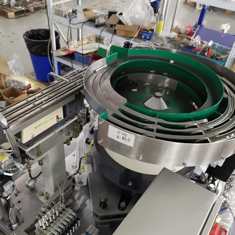 Automatic Plastic Bottle Caps Machine System Feeder  Vibration Bowl Feeder