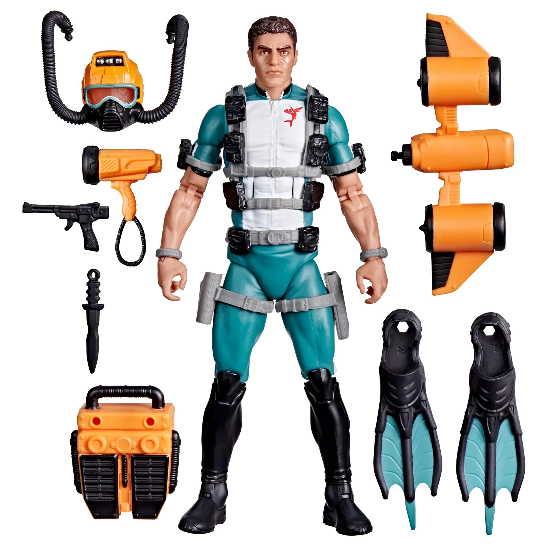 [Em estoque] NOVO Hasbro G.I. Joe Classified Series Grim Viper, Seymour 'Sci-Fi' Fine, Blaine 'Mainframe' Parker e Wet-Suit