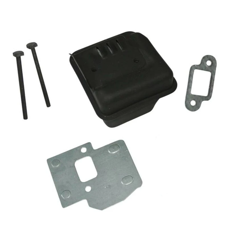 

021 023 025 Exhaust muffler kit Chainsaw Cooling Plate Gasket MS210 MS230 MS250 Muffler Bolts Parts Convenient