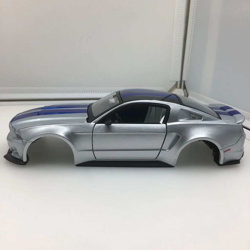 Metal Car Body Shell Mustan Wheelbase 114mm for RC Car 1/28 HGD1 MINI-Q9 Wltoys K969 K989 Upgrade
