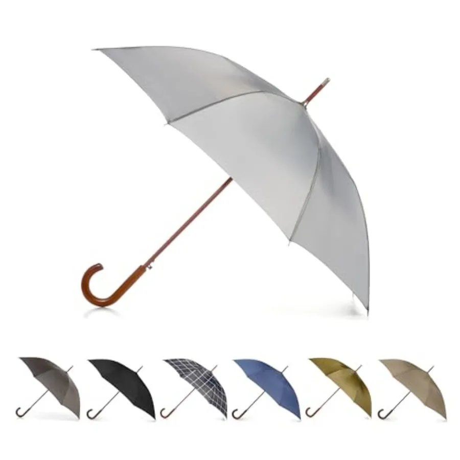 

Timeless Wooden Stick Umbrella by Totes