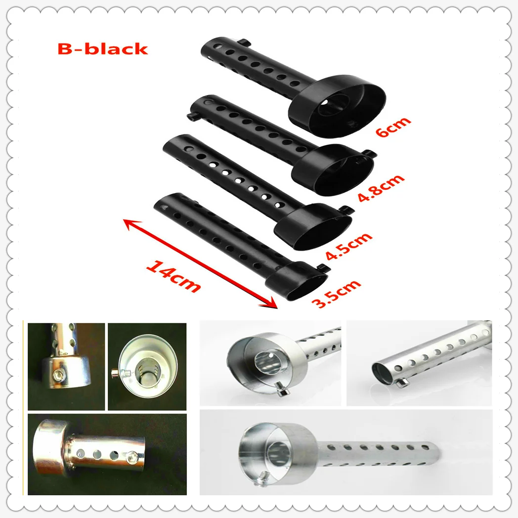 86/140mm Motorcycle Exhaust Muffler Decibel Killer for SUZUKI RM85 RM125 250 RMZ250 RMZ450 RMX250R S DRZ400R
