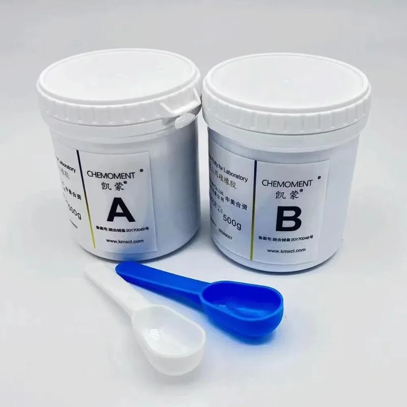 Dental Technology Silicone Rubber Reproduction Material Dental Injection Molding Silicone Rubber Material A 500g+B 500g
