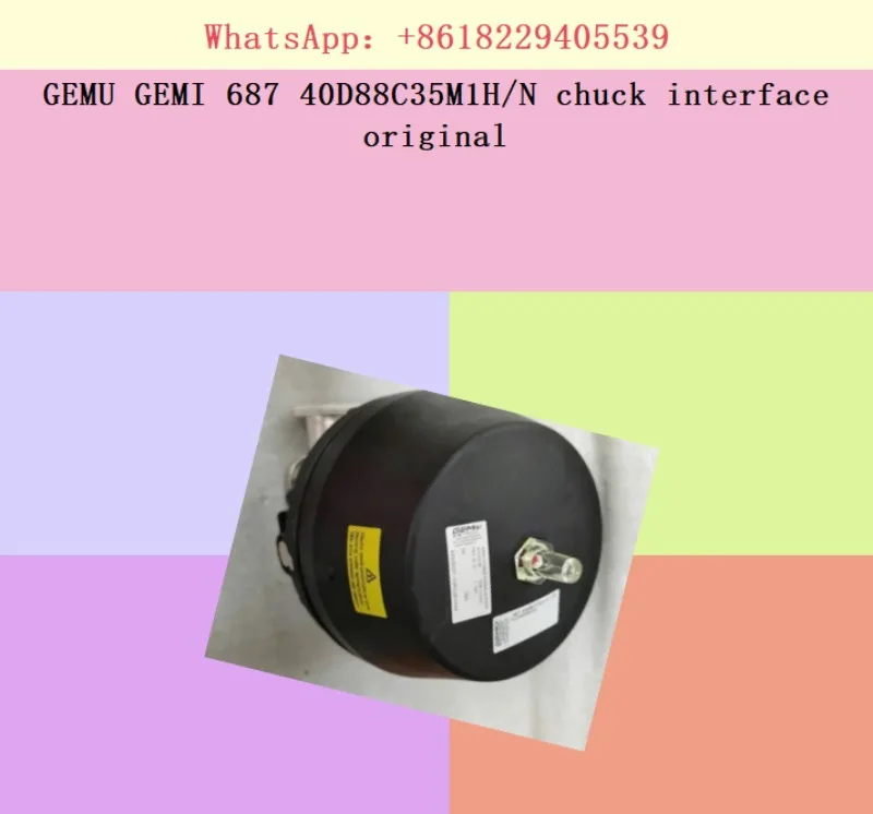 GEMU GEMI 687 40D88C35M1H/N chuck interface original