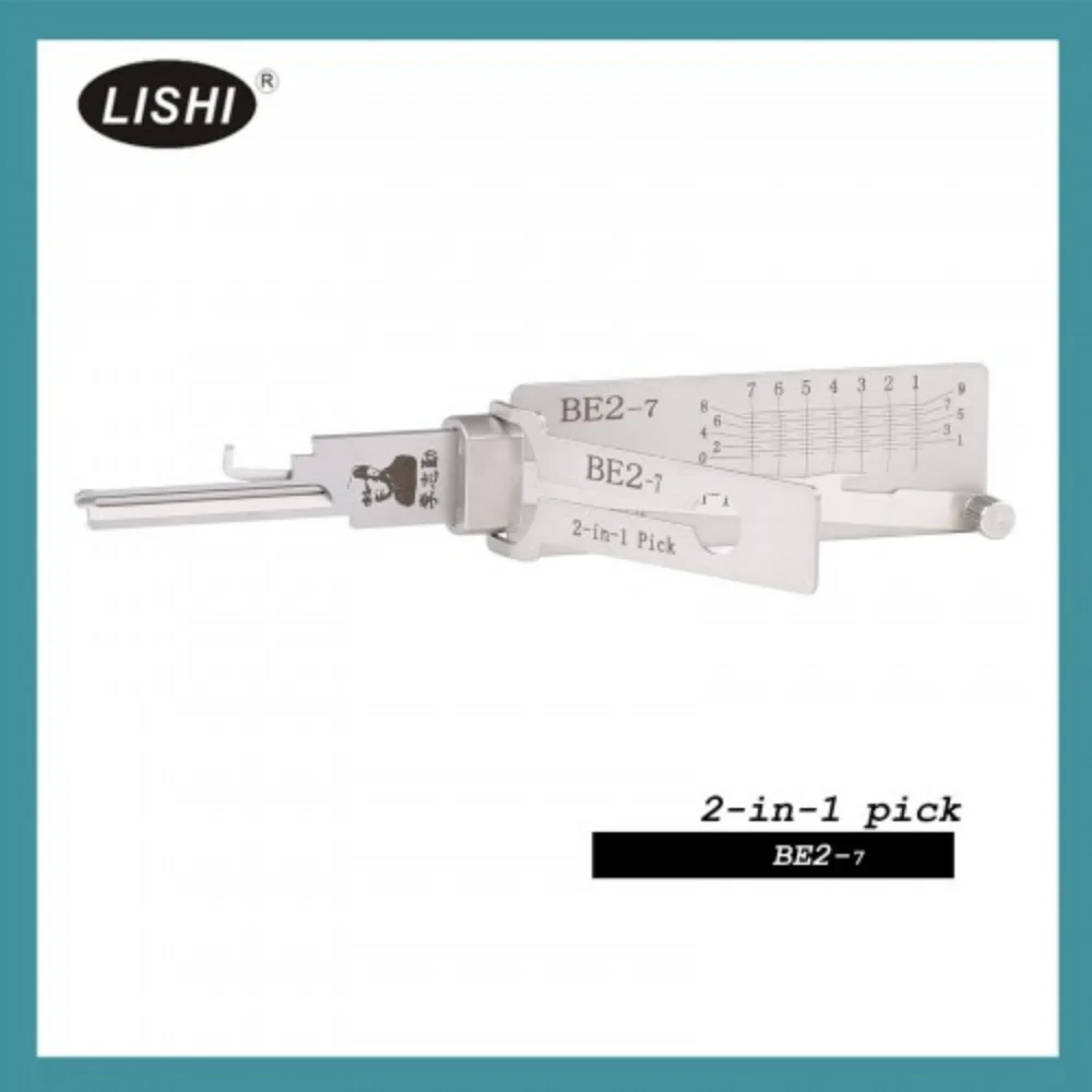 lishi 2 in 1 tool BE2-7
