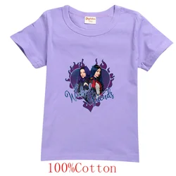 Descendants Kids Clothes T Shirts Children Cartoons Casual Tops Boys Girls Teenager Outfits Tee Shirt