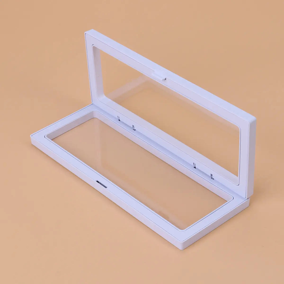 

Transparent 3D Box for Jewelry Coins Medallions Stamps Poker Chips Memorabilia Table Desk Showcase Gift