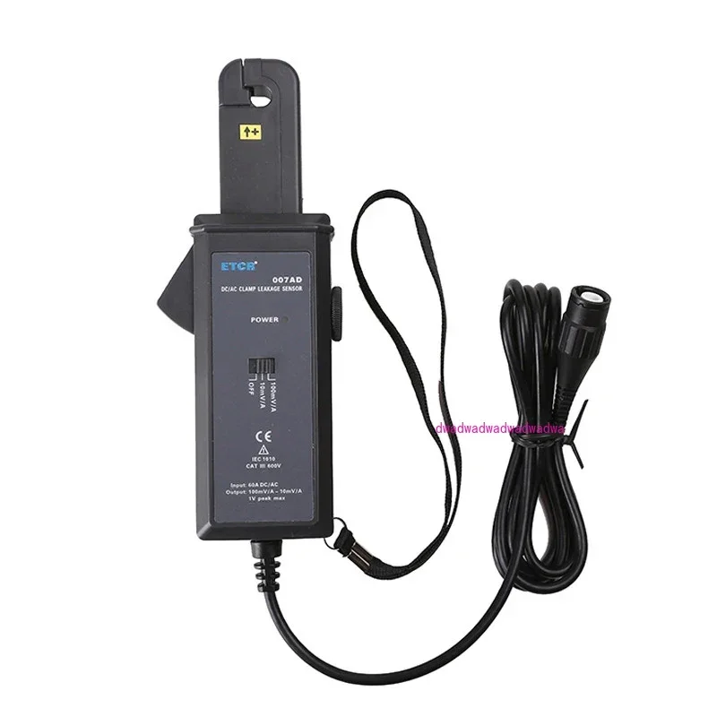 

ETCR007AD High Precision AC/DC Clamp Current Sensor AC Transformer Oscilloscope Leakage Current Probe CC650 CC65