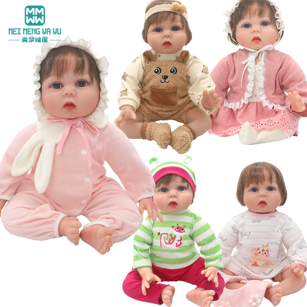 Reborn doll clothes fit 22 inch newborn kids toy accessories doll gift