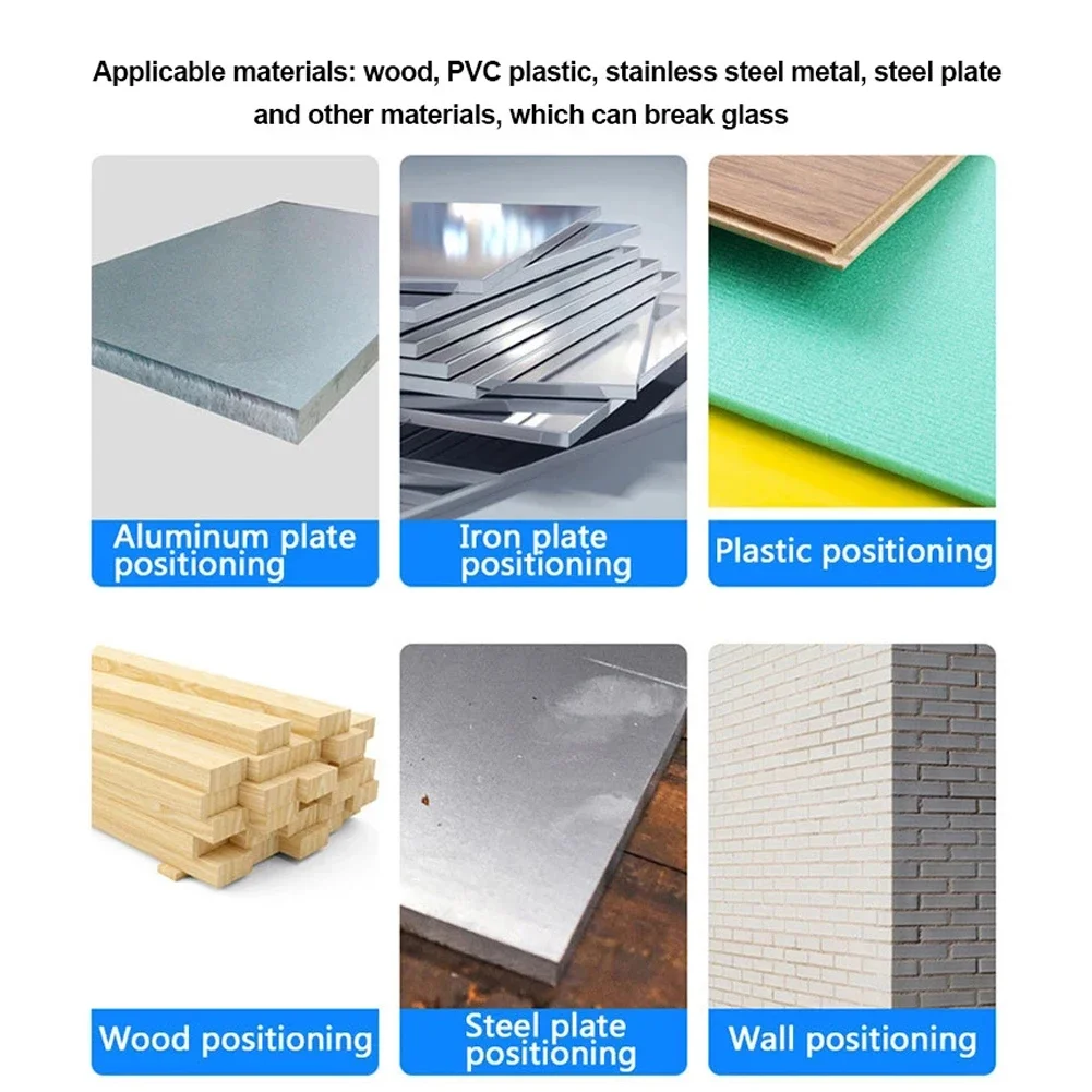 자동 센터 핀 홀 펀치 용수철, 초강력 커너 포지셔닝 로드 마킹, 목재 유리 프레스 덴트 마커, 목수 도구