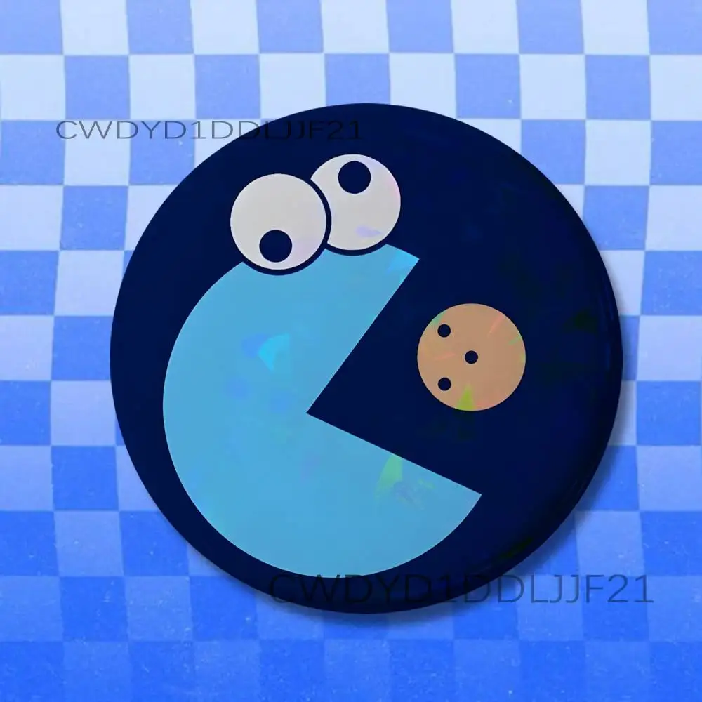 C-Cookies Monsters Cute Badge Brooch Figure Lapel Pins Clothes Backpack Fashion Cute Collection Decoration Display view 6