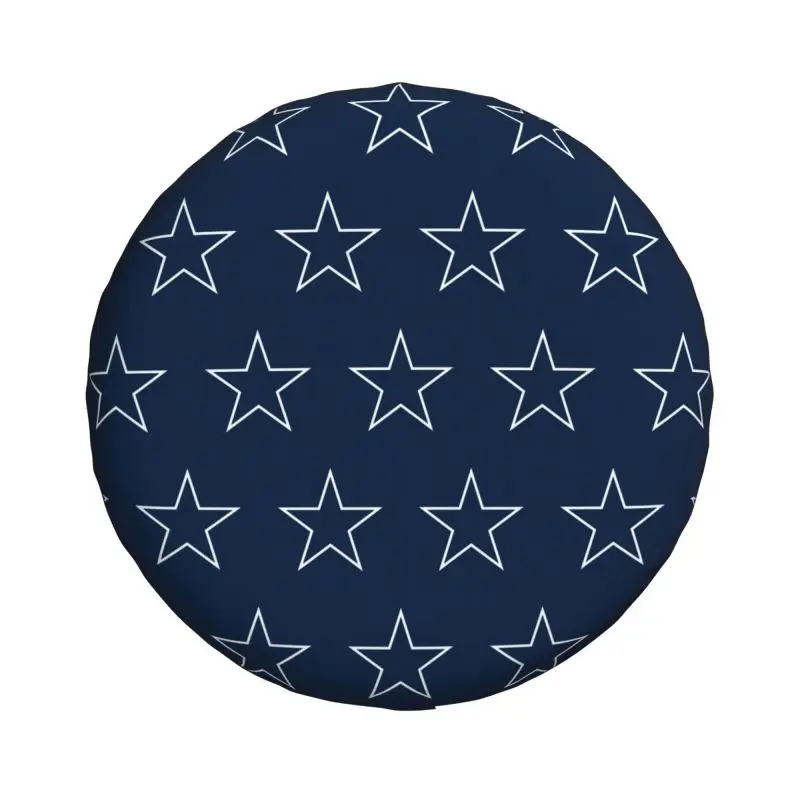 Custom Cowboy Star Spare Tire Cover for Grand Cherokee Jeep RV SUV Camper Car Wheel Protector Covers 14