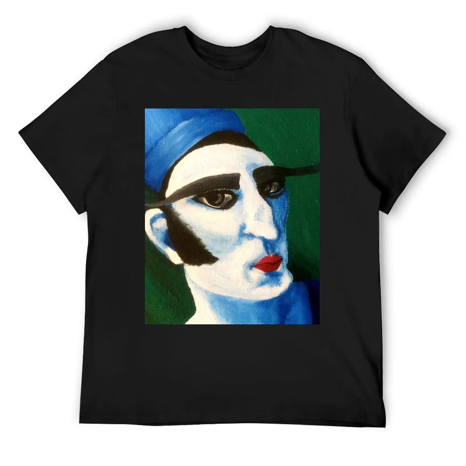 

French Clown T-Shirt valentines boutique clothes topping luxury designer gifts for boyfriend mens graphic t-shirts anime